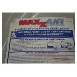 MaxXAir Vent Cover -Translucent White