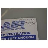 MaxXAir Vent Cover -Translucent White