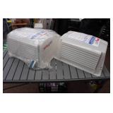 *2* MaxXAir Vent Covers -Translucent White