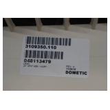 *2* Refrigerator Vent Assembly Side -Ivory