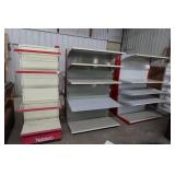 Assorted Gondola Shelving