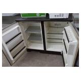 Kenmore Mini Fridge, Sunbeam Microwave, Mugs and Glasses