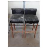 Pair of Bar Height Stools