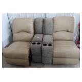 Modular Seating with Storage and Cup Holders