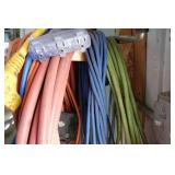 Assorted Extension Cords and Air Hose