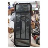 RV Door with Screen Frame