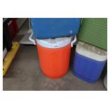 Assorted Coolers and Water Jugs