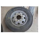 8 Bolt Ford Wheel with Falken LT225/75R16 Tire