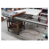 Vintage Craftsman Table Saw with 76" x 57" Extended Work Surface