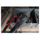 Work Bench with Contents - Files, Power Tools, Ridgid Wrenches