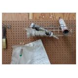 Contents of Pegboard - Bits, Wrenches, Saws, Drivers