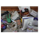 Work Bench with Contents - Fasteners