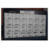 Small Parts Case with Fasteners