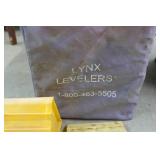 Lynx RV Levelers with Wheel Chocks