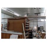 Wood Rack with Assorted Trim Pieces