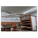 Wood Rack with Assorted Trim Pieces