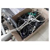 Assorted Computer Components - Printer, Keyboards, Speakers, Cords