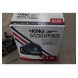 Dish Network King Tailgater Portable Satellite Antenna with Case and Stand