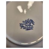 Vintage Willow Pattern China Set