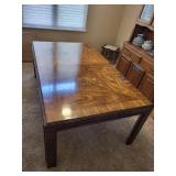 Vintage Wooden Dining Set Table & Chairs