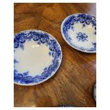 Henry Alcock Blue Willow Porcelain Set