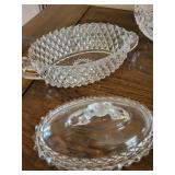 Stunning Crystal Bowl and Dish Set