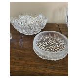 Stunning Crystal Bowl and Dish Set