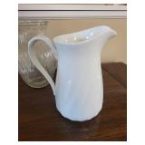 Corning & Glass Pitchers and Vases Set