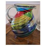 Corning & Glass Pitchers and Vases Set