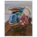 Corning & Glass Pitchers and Vases Set