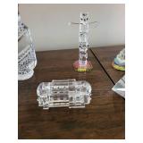 Crystal Glass Figurine Collection Set