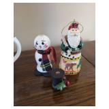 Christmas Figurines & Ceramic Set