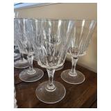 Vintage Crystal Glassware Set