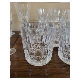 Vintage Crystal Glassware Set