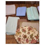 Assorted Fabric and Placemat Lot