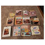Collection of 17 Cookbooks Lot