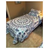 Sleep Number Twin Bed with Comforter Set
