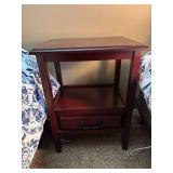 Elegant Wooden Bedside Table