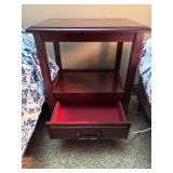 Elegant Wooden Bedside Table