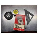 Lufkin, Stanley Tools & Multimeter Set