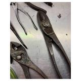 Assorted Pliers and Cutters Lot