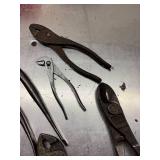 Assorted Pliers and Cutters Lot