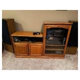 Yamaha Stereo System with Cabinet