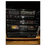 Yamaha Stereo System with Cabinet