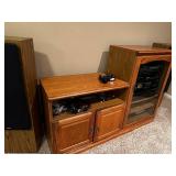 Yamaha Stereo System with Cabinet