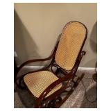 Vintage Cane Rocking Chair