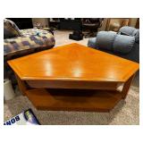 Pentagon Wood Coffee Table