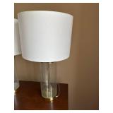 Pair of Modern Glass Table Lamps