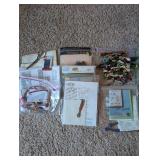 Retro Plastic Storage Tote Teal/Pink