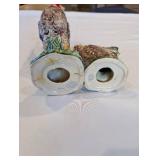 Vintage Napco Ceramic Rooster Figurines